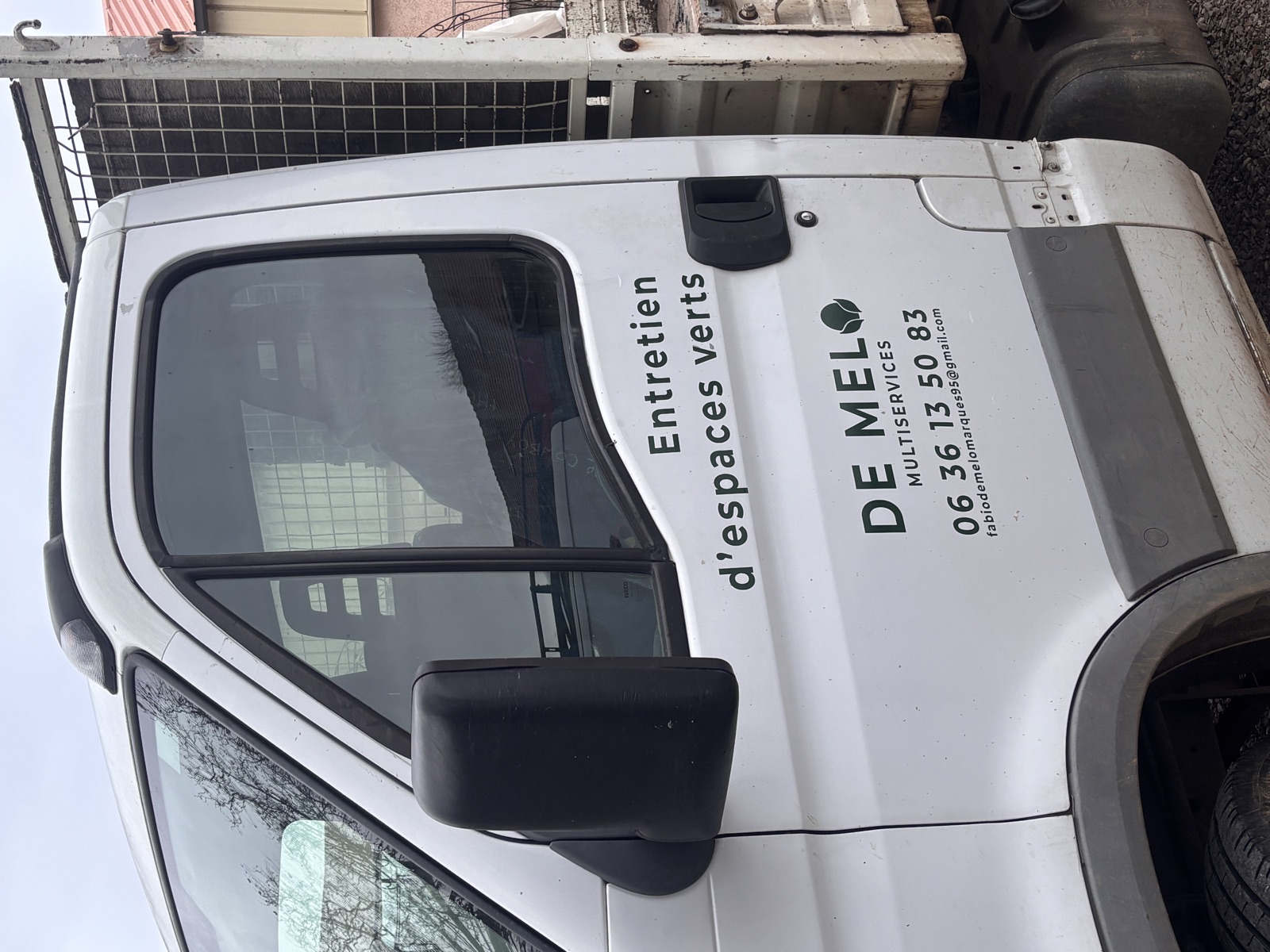 Marquage véhicule pour De Melo Multi Services à Jouques — photo 1